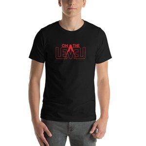 Freemason On The Level Clean Masonic Black Unisex T Shirt